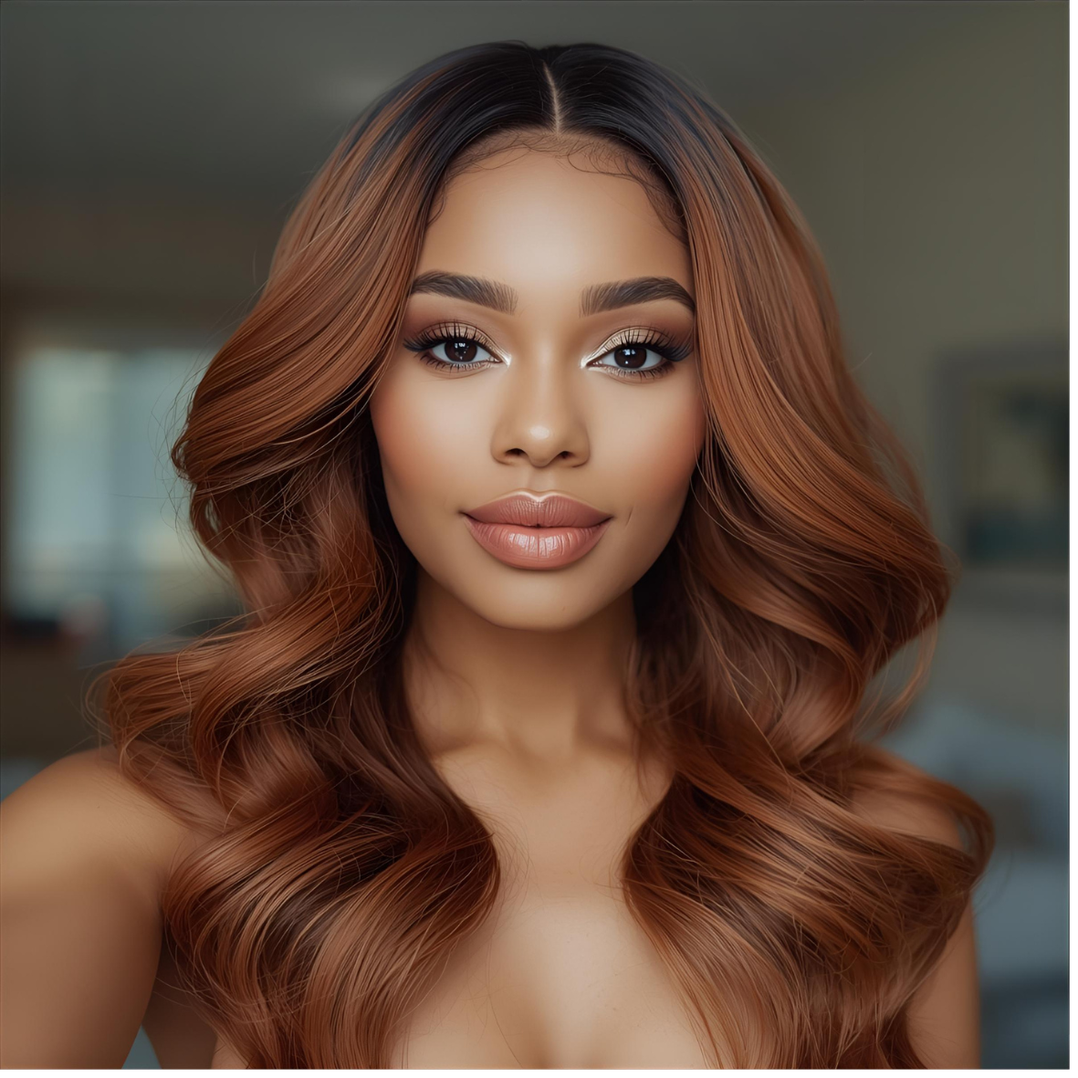 Brown Human Hairs