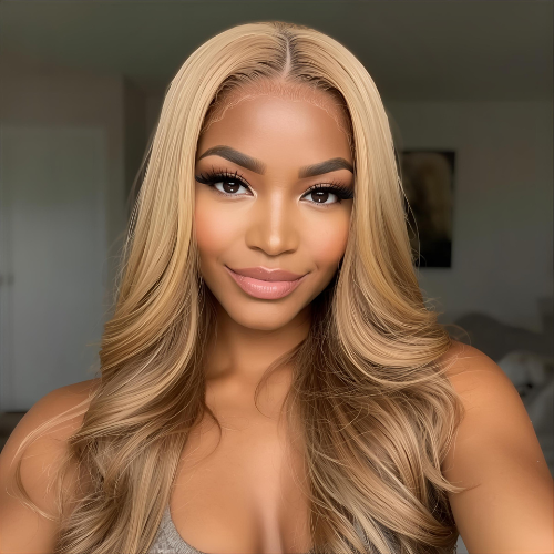 Blonde Human Hairs